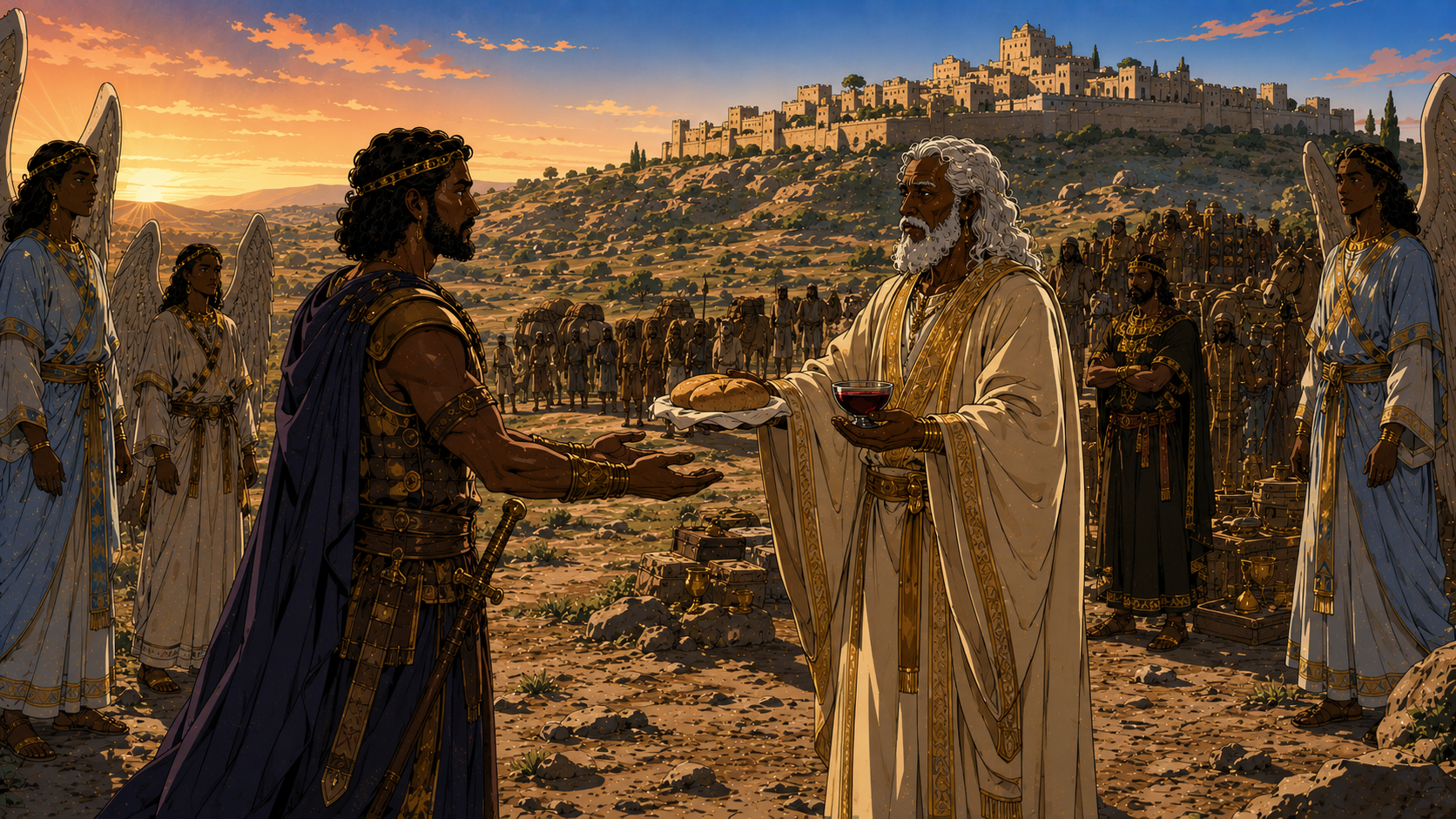 Melchizedek Meets Avram